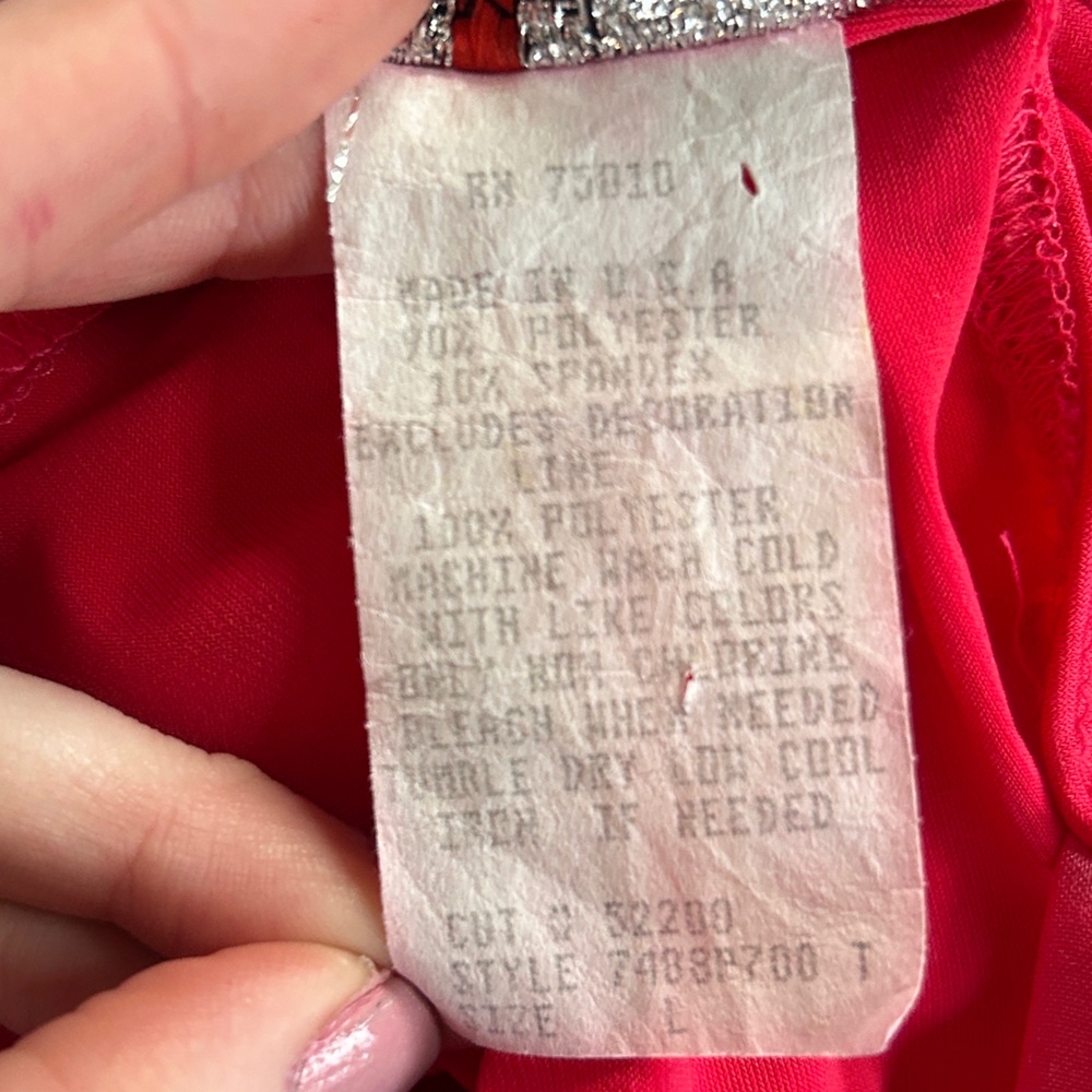 Y2K JODI KRISTOPHER Babydoll Ruched Midi Dress Resort Party Going Out Barbie | L - Picture 14 of 14